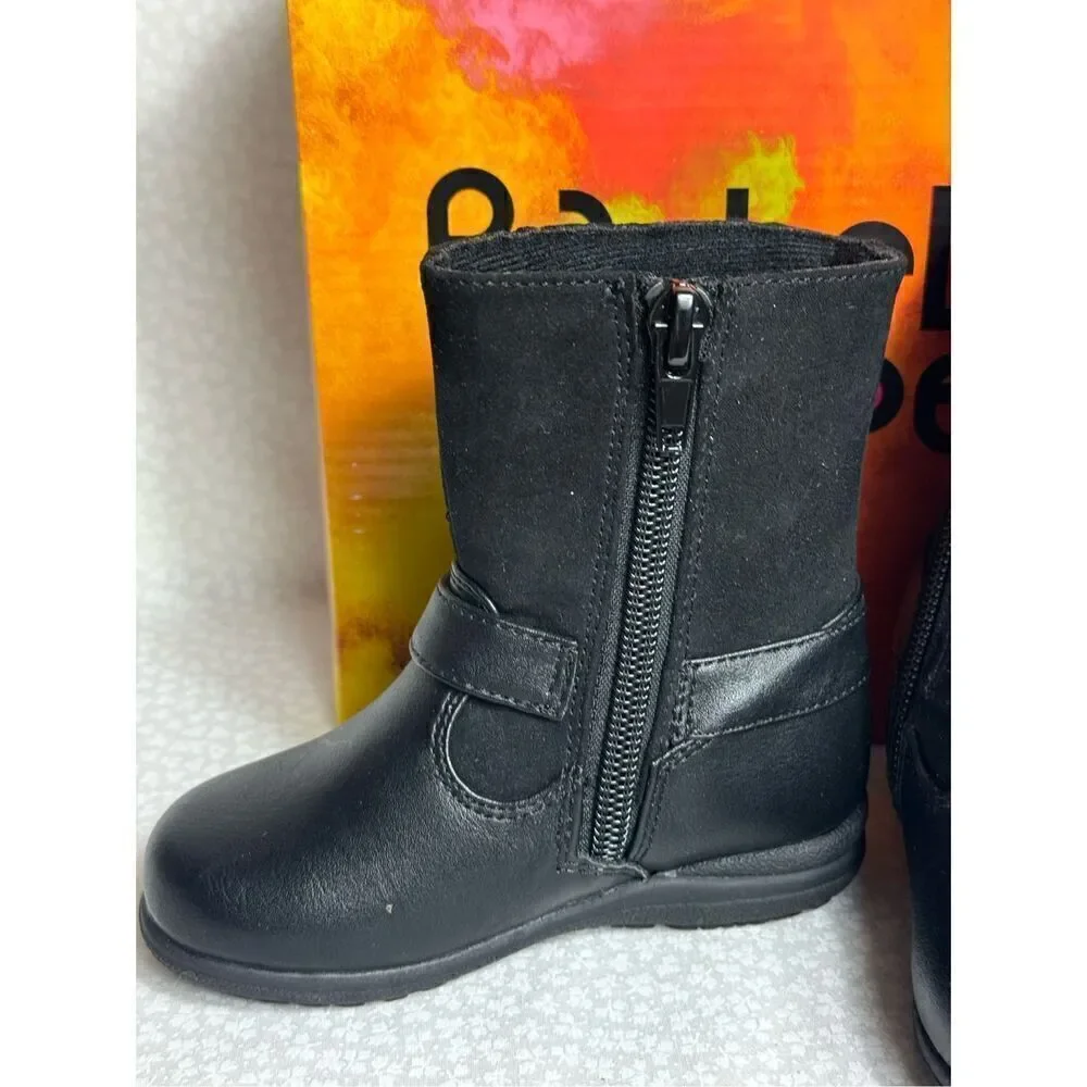 RACHEL SHOES Toddler Girls SIZE 5 CAMILLA Boots in BLACK